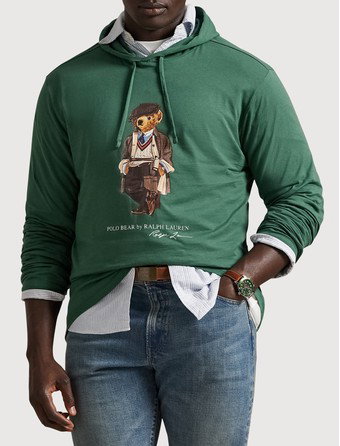 Polo Bear Jersey Hooded T-Shirt