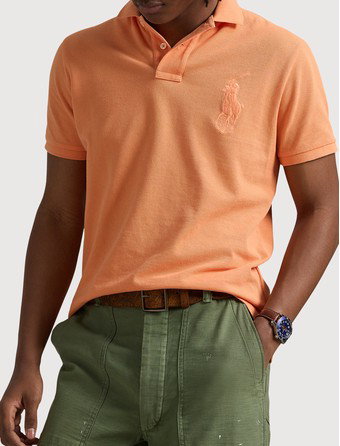 Big Pony Mesh Polo Shirt