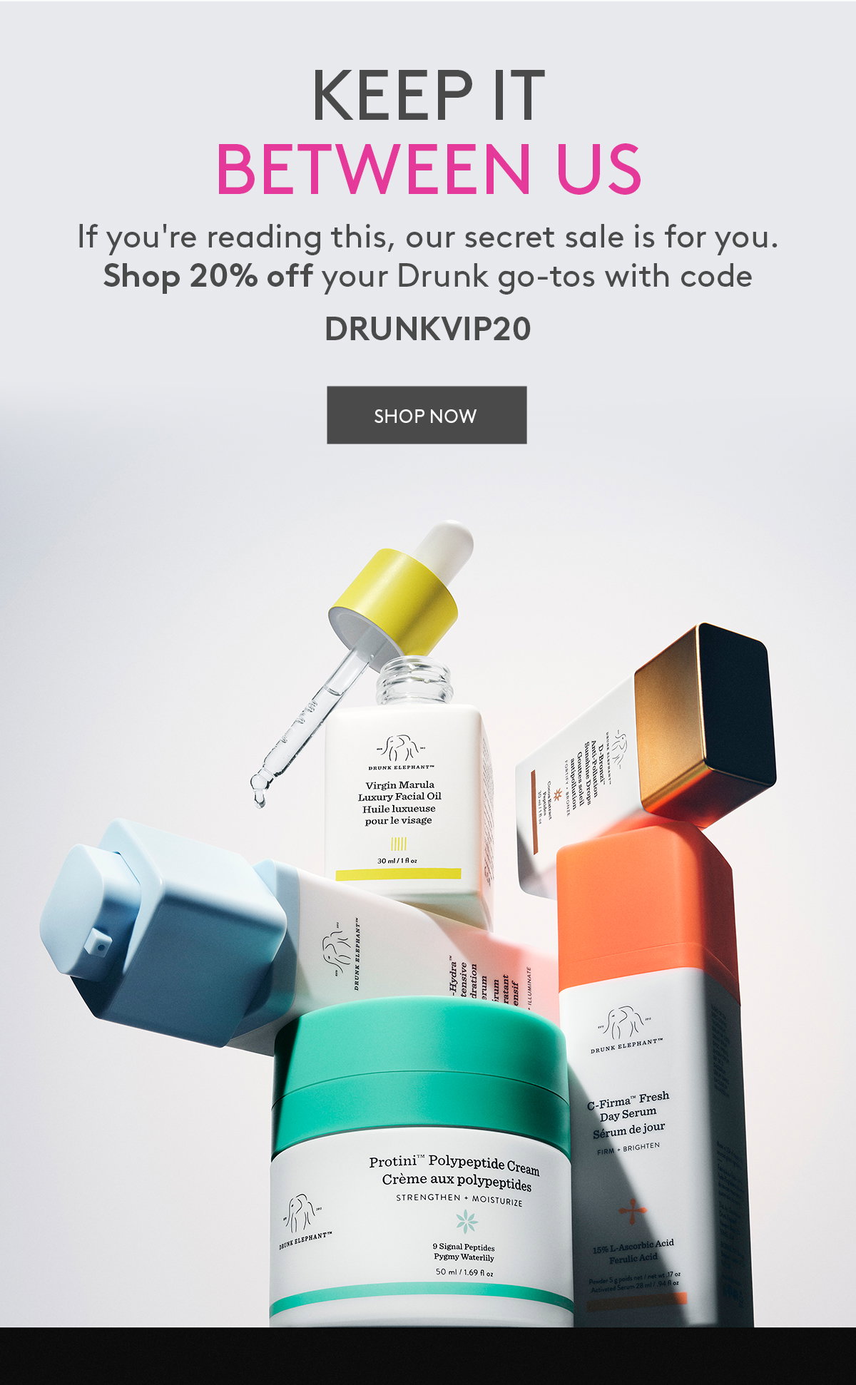20% Off Secret Sale