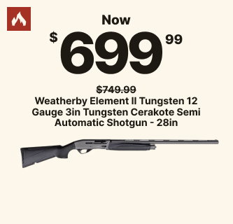 Weatherby Element II Now $699.99