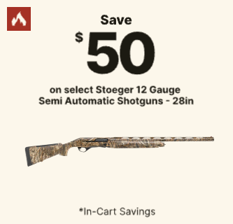 Save $50 on Select Stoeger 12 Gauge Shotguns