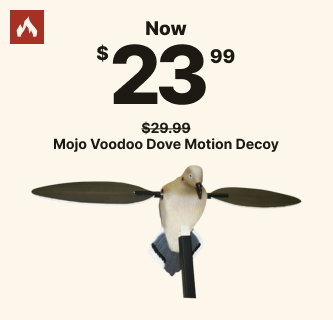 Mojo Voodoo Dove Motion Decoy Now $23.99