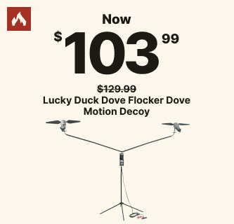 Lucky Duck Dove Flocker Dove Motion Decoy Now $103.99