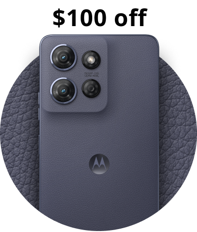 $100 off moto g power - 2025 - $20 trade-in bonus- and FREE moto tag 1-pack ($29.99 value)