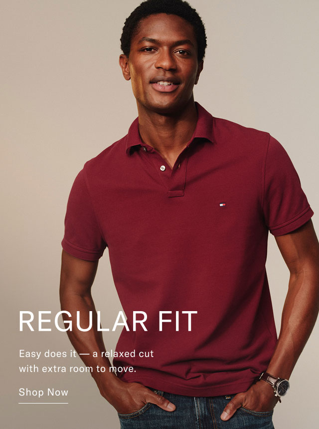  REGULAR FIT Easy does it a relaxed cut with extra room to move. Shop Now
