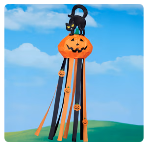 Pumpkin Windsock