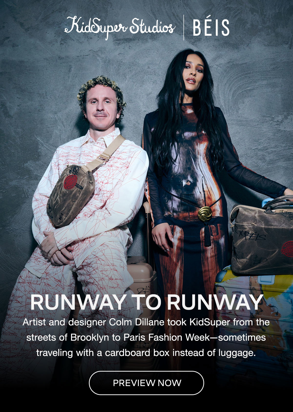 Runway to Runway - Preview KidSuper x BÉIS