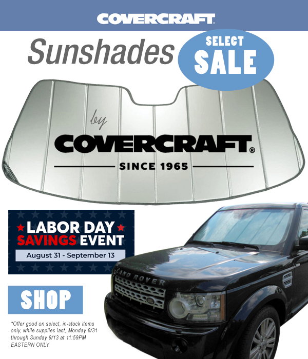 Covercraft Sunshades On Sale at RoverParts.com