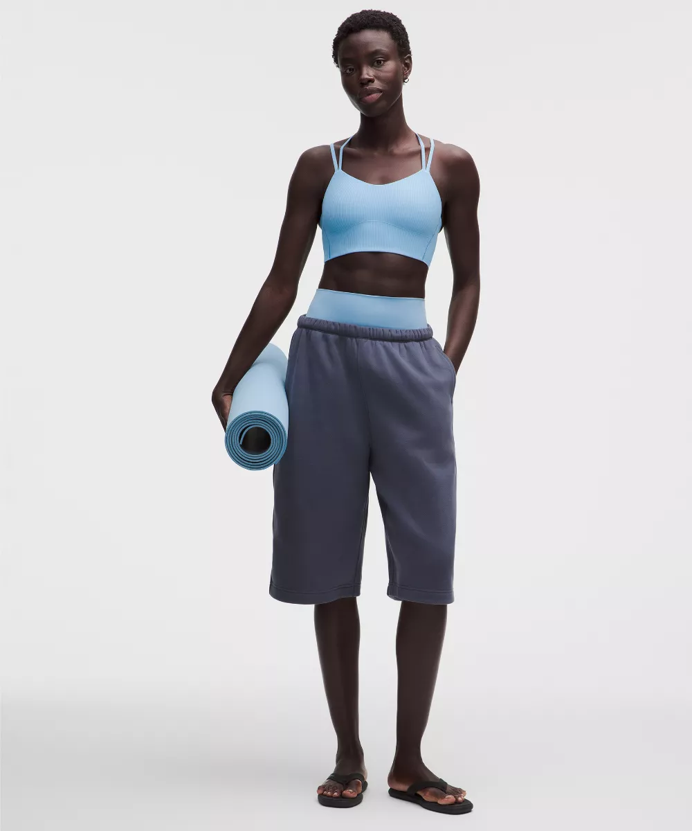 Like a Cloud Ribbed Longline Bra