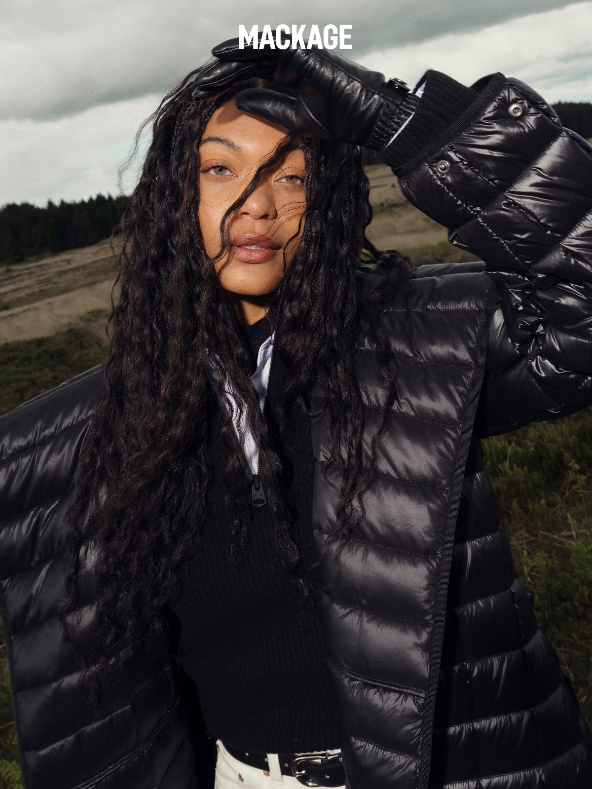 DIVA Long down coat