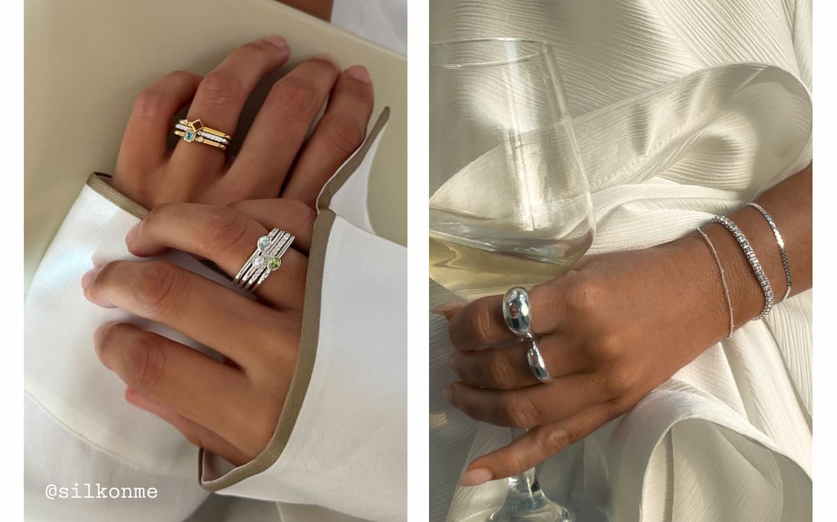 @silkonme jewelry styling.