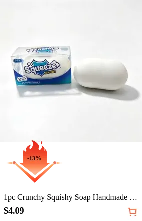 1pc Crunchy Squishy Soap Handmade Ball, ASMR New Soap Building Block Handmade Ball, Purely Handmade, Sound-Activated Stress Relief Toy, Can Relieve Anxiety, Fingertip Toy, Hand Pressure Relief, Birthday-Party-Christmas-Valentine's Day-Children's Best Gift Squishy>Back To School Squishy Need Doh Squishy's Crunchy Squishy's Crunchy Squishy Party Favors For Kids