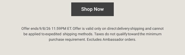 Celebrating 140 Years of Beauty Free Shipping On orders $25+ for a limited time only! Use code: 25WKND Shop Now Details Offer ends 9/8/26 11:59PM ET. Offer is valid only on direct delivery shipping and cannot be applied to expedited shipping methods. Taxes do not qualify toward the minimum purchase requirement. Excludes Ambassador orders. 