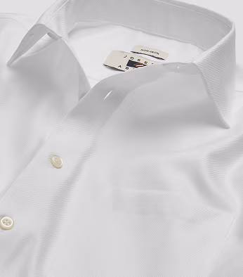 Joseph Abboud Modern Fit Wrinkle-Resistant 100% Cotton Dress Shirt