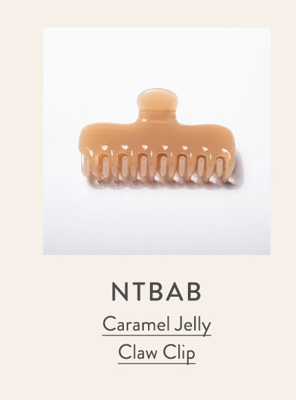 Caramel Jelly Claw Clip