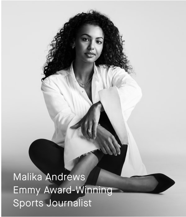 Malika Andrews Emmy Award-Winning Sports Journalist & Host