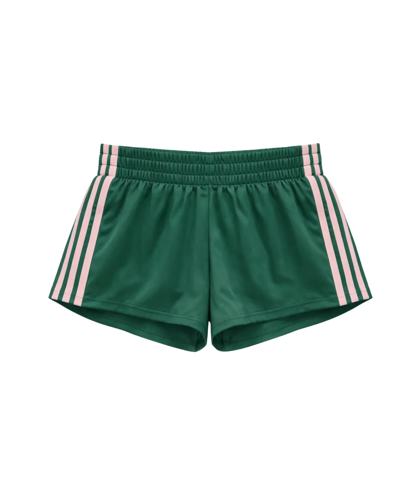 Image of Katie J NYC Girls Jordyn Shorts Pine/Soft Pink