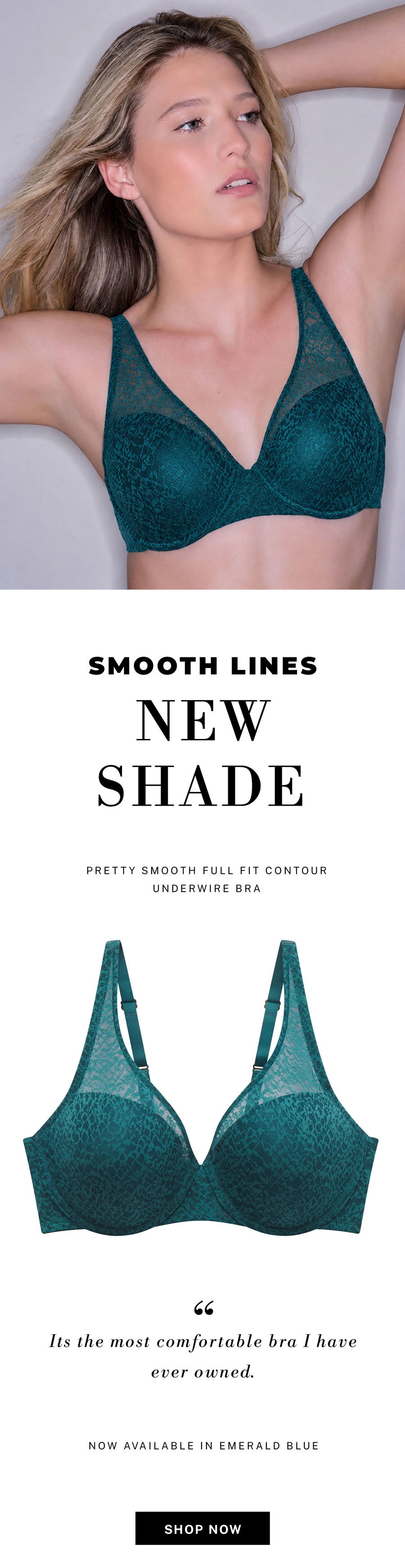 Pretty Smooth in Emerald Blue