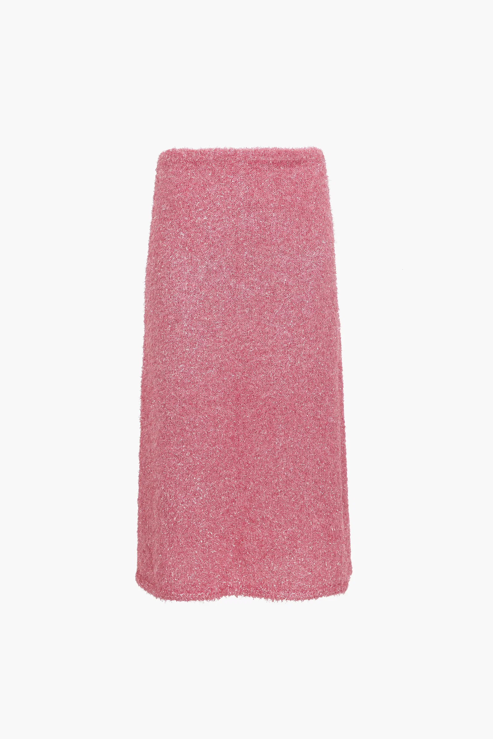 Image of GREENWICH KNIT SKIRT IN PINK TINSEL