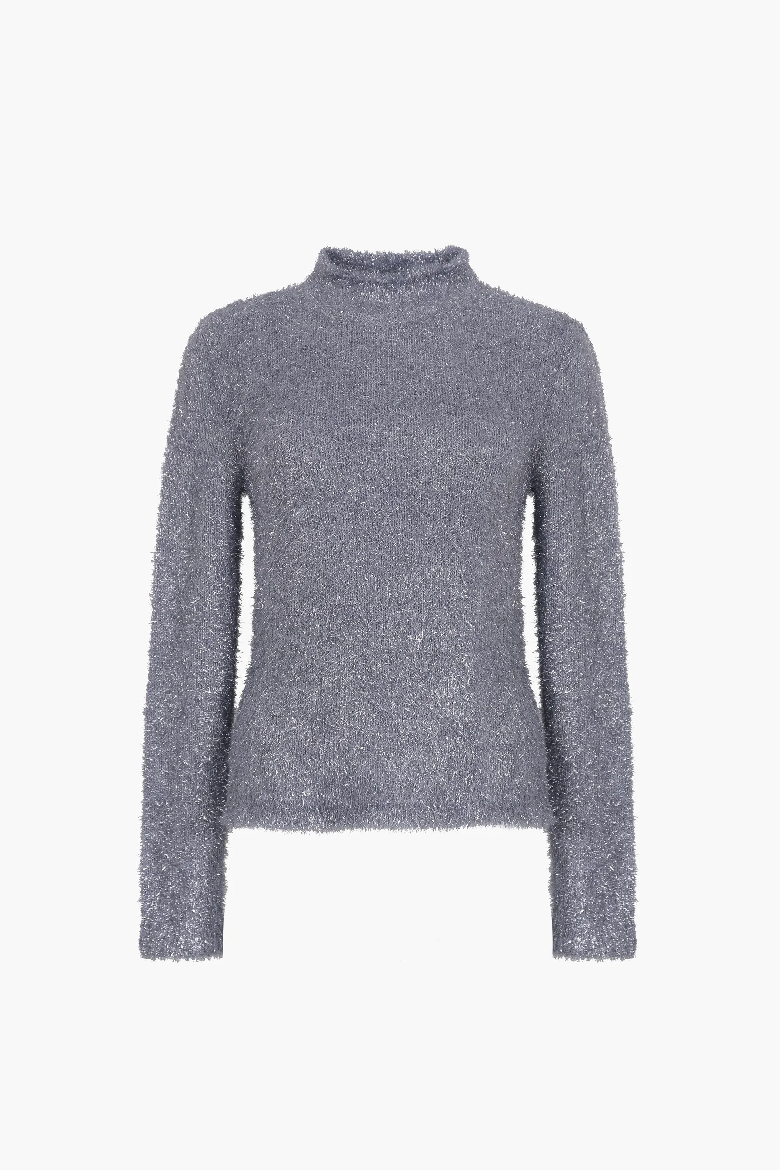 Image of CURIO SWEATER IN ICE BLUE TINSEL