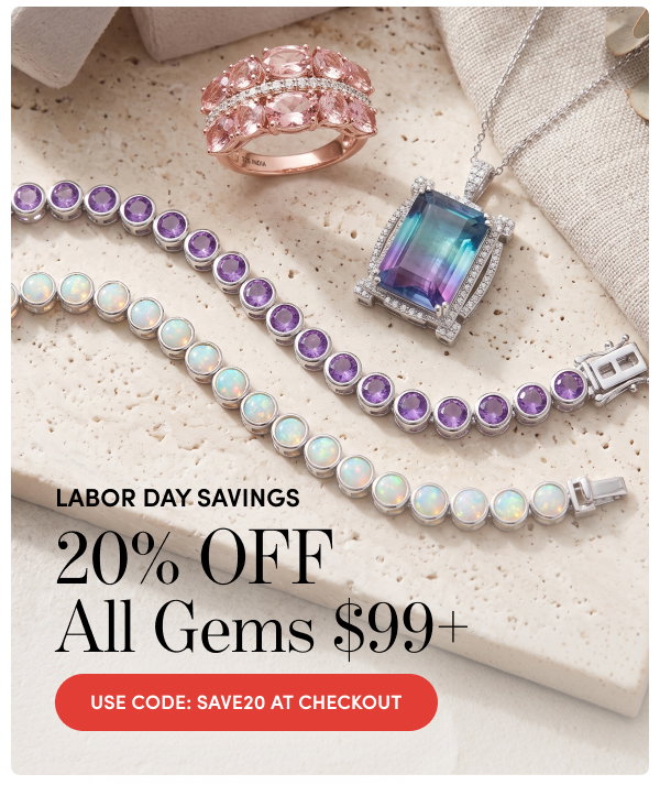 Gemstone Jewelry | 20% Off Orders $99+ with Code: SAVE20