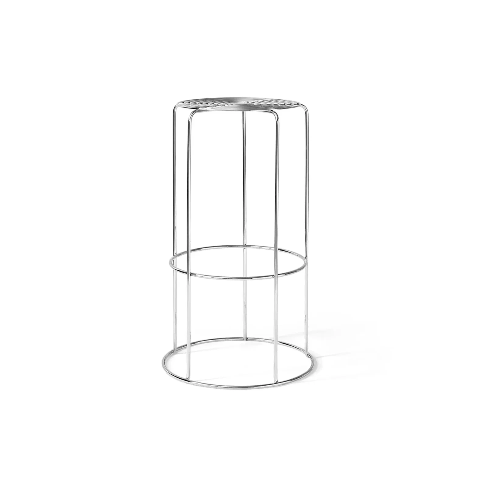Wire VP16 bar stool Stainless steel, 75 cm