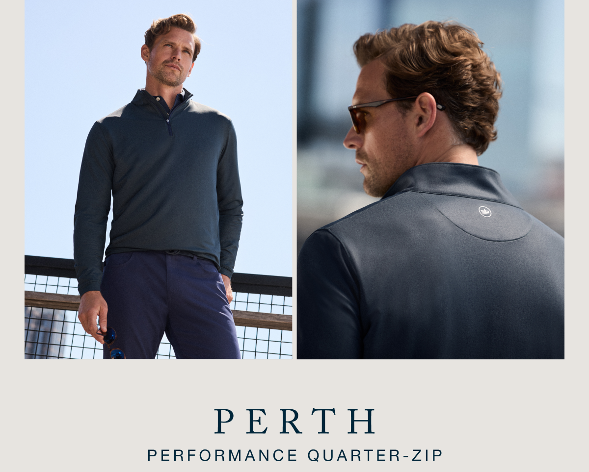 Perth Performance Quarter-Zip | Shop Now