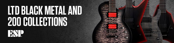 New Gear Alert: ESP LTD Black Metal and 200 Collections