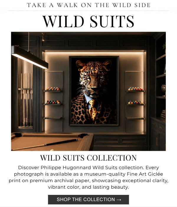 Take a Walk on The Wild Side - Wild Suits: The Wild Suits Collection - Discover Philippe Hugonnard Wild Suits collection. Every photograph is available as a museum-quality Fine Art Giclee print on premium archival paper, showcasing exceptional clarity, vibrant color, and lasting beauty. Shop the Collection