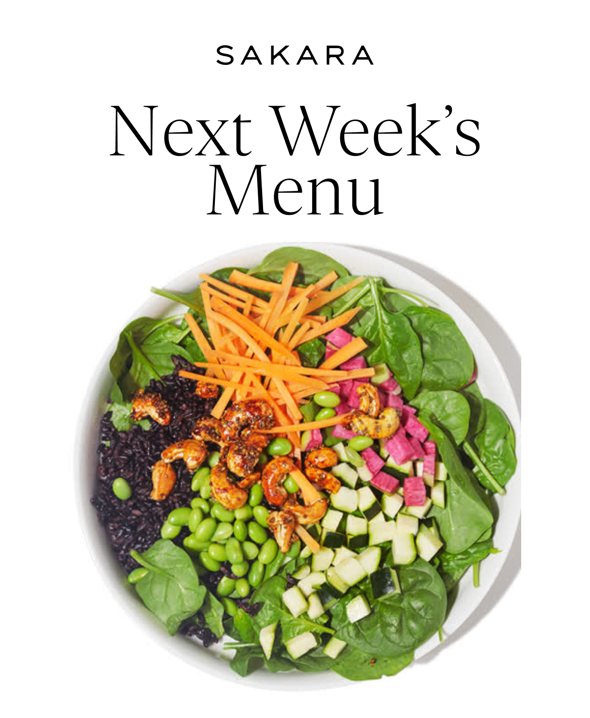Next Week's Menu