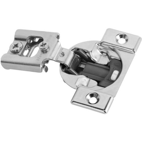  Compact 38N Blumotion Soft-Close 1/2 Inch Overlay Face-Frame Hinge, 105-Degree Opening Angle, Screw Fixed Mounting