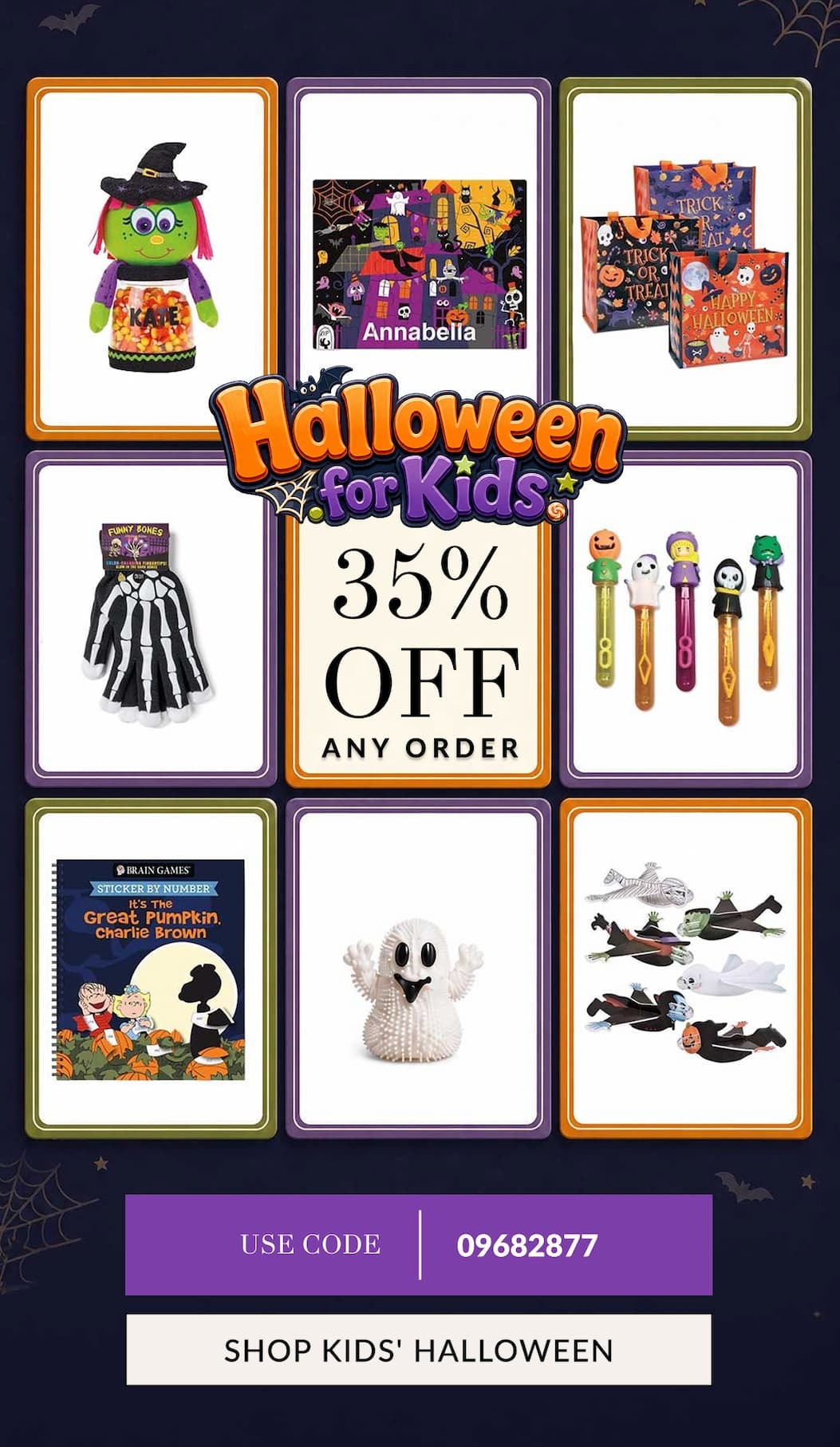 Halloween for kids 35% Off Any Order 