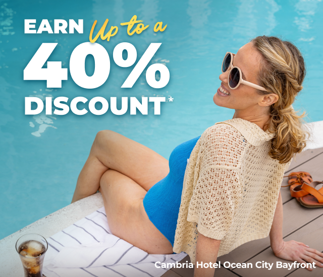 Earn up to a 40% Discount