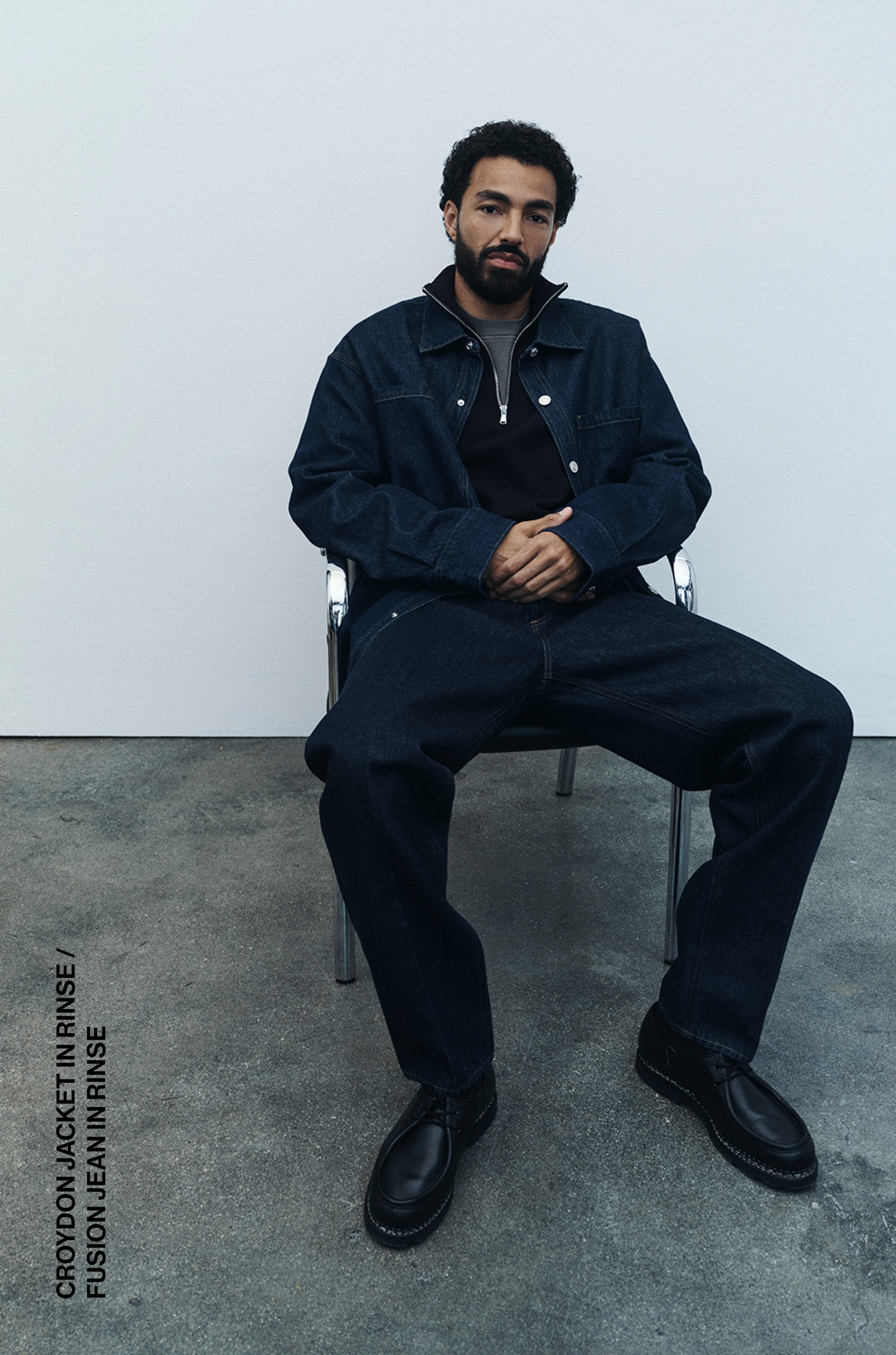 Croydon Jacket in Rinse / Fusion Jean in Rinse
