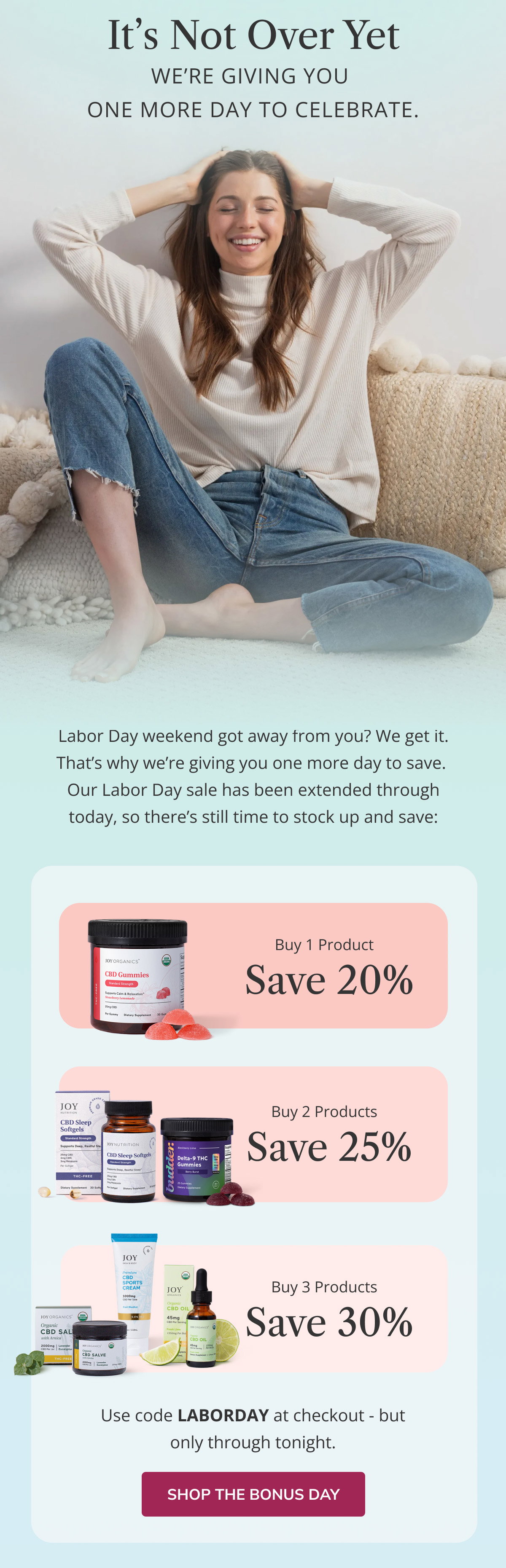 Shop the Bonus Day