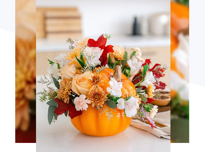 Teleflora's Hello Pumpkin Bouquet