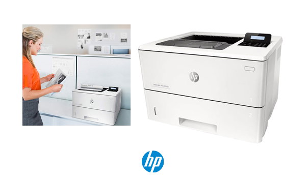 LaserJet Pro M501dn Monochrome Printer with built-in Ethernet