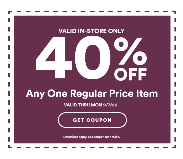 Coupon shown - Click here to get your coupon - Exclusions apply. See coupon for details.
