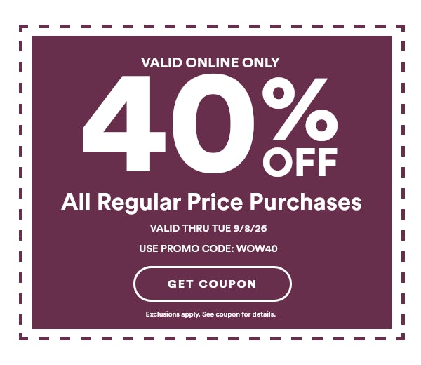 Coupon shown - Click here to get your coupon - Exclusions apply. See coupon for details.