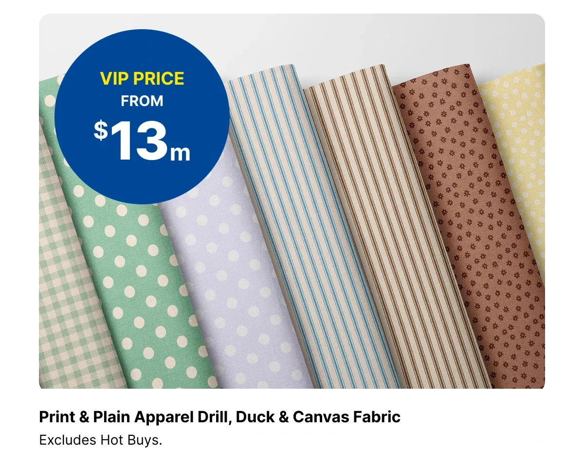 Duck, Drill Cotton & Canvas Fabric