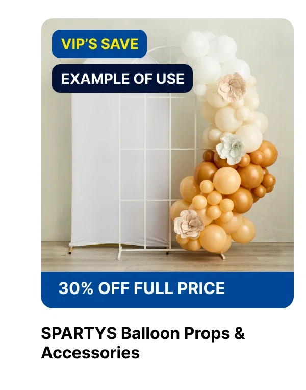 SPARTYS Balloon Props & Accessories