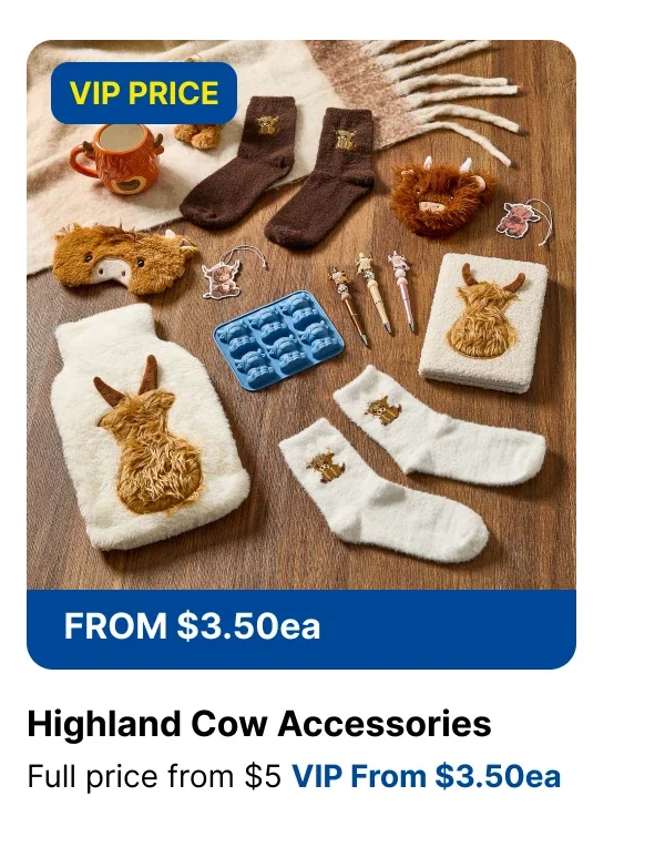 Highland Cow Plush & Accessories