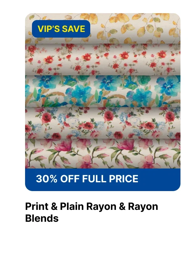 Rayon & Rayon Blends
