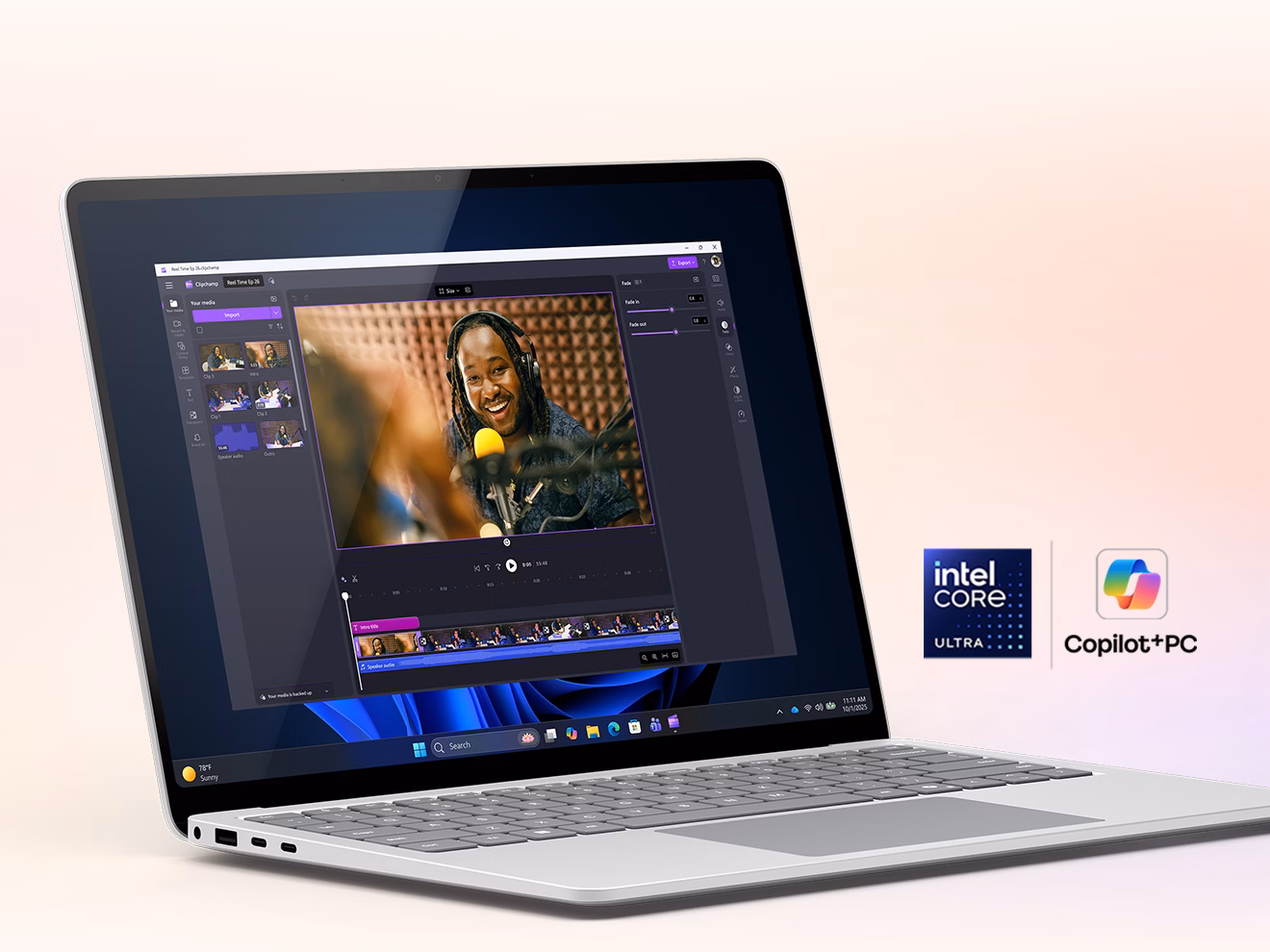Surface Laptop for Business, Copilot+ PC, 13.8 and 15-inch | Intel.