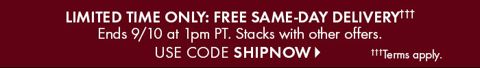 Free Same Day Delivery