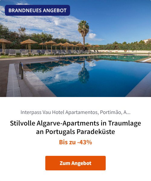Stilvolle Algarve-Apartments in Traumlage an Portugals Paradeküste
