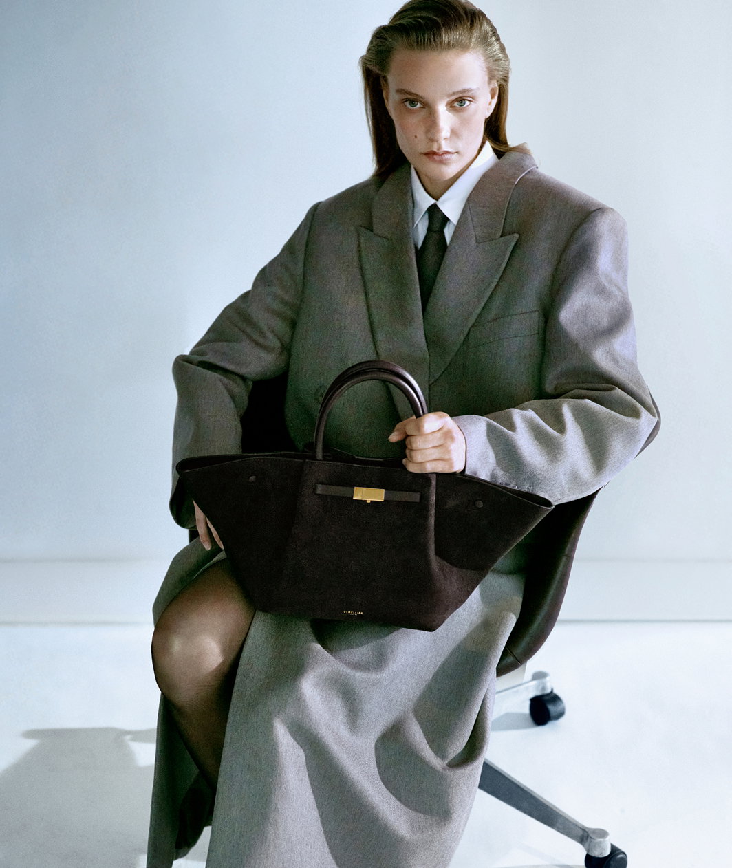 the midi new york mocha suede