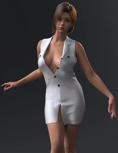 dForce EG Suit Skirt for Genesis 9