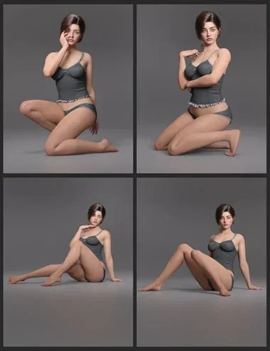 EG Lovely Poses 64 for Genesis 9