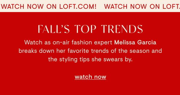Watch Melissa live